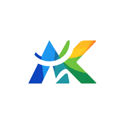MK体育科技有限公司官方Logo，橙色与深蓝色搭配的品牌标识