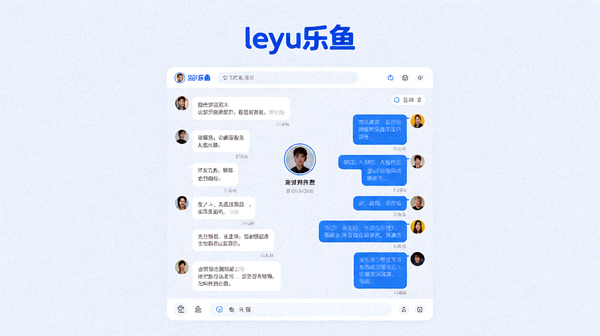 leyu乐鱼球迷社区线上讨论界面展示